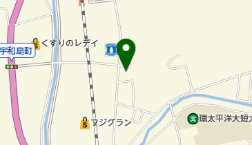 愛美容室の地図画像