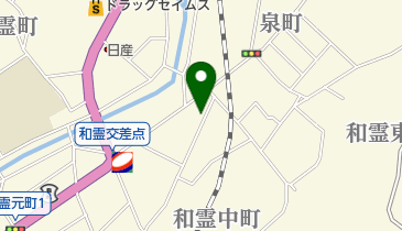 あすか美容室の地図画像