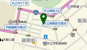 ビコーゲン化粧品宇和島営業所の地図画像