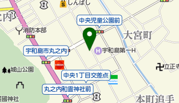 朝日生命保険相互会社宇和島営業所の地図画像