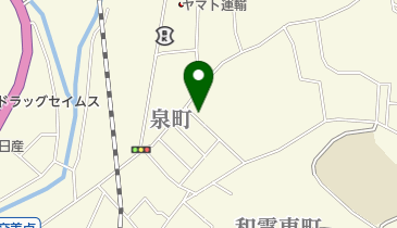 萩森木工所の地図画像