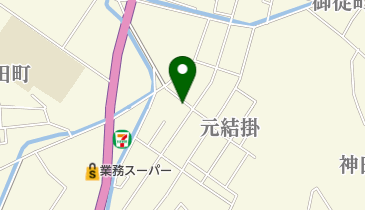 大黒湯の地図画像