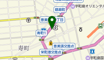 岩城理容室の地図画像