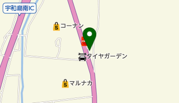 スカイ理容室の地図画像