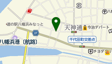 メナード化粧品八幡浜中央代行店の地図画像