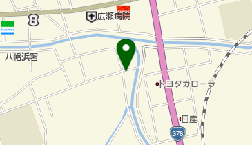 泉酒店の地図画像