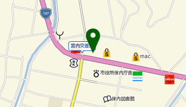 二宮モータースの地図画像