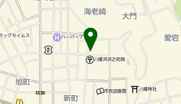 オカダ時計店の地図画像