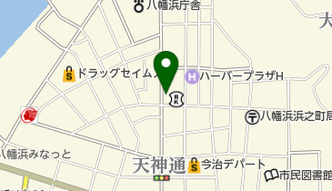 赤松塗料店の地図画像