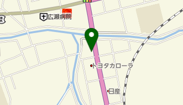 宮本獣医科病院の地図画像