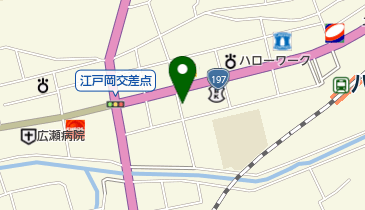 愛美容室の地図画像