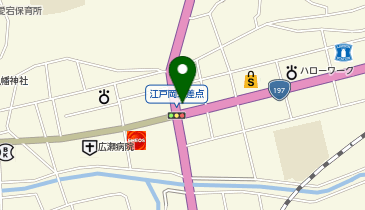 美容室クルーズの地図画像