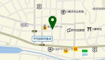 ブティックイノウエの地図画像
