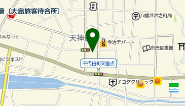 味一番うえだの地図画像