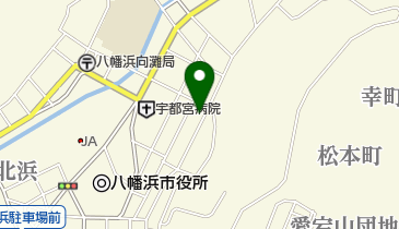 イナダ理容の地図画像