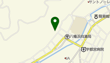 かわもと理容の地図画像