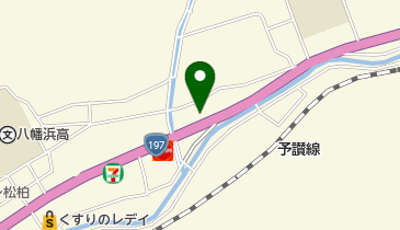 ヘアーサロン男爵の地図画像