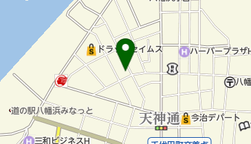 ヘアーサロンふくしまの地図画像