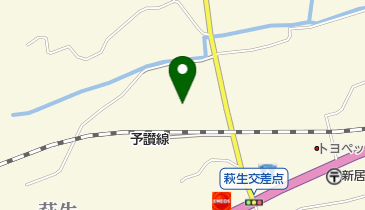 四国福山通運株式会社新居浜営業所の地図画像