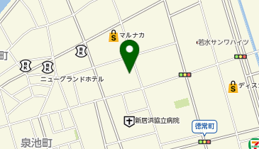 グループホームとらやの地図画像