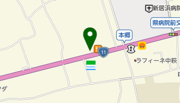 四国プロパンガス株式会社の地図画像