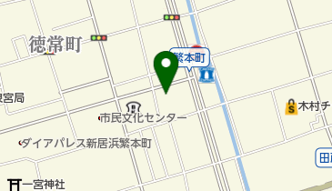 愛媛ガス配送センターの地図画像