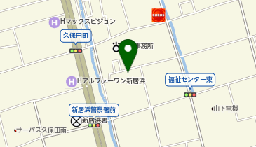 新居浜市役所 地域交流センターの地図画像