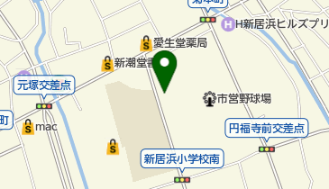 新居浜市役所 新居浜公民館の地図画像