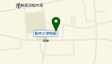 新居浜市役所 船木公民館の地図画像