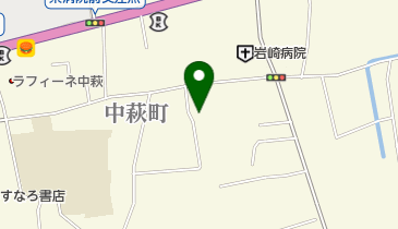 西之端自治会館の地図画像