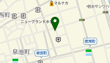若水自治会館の地図画像
