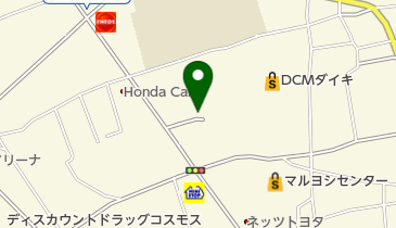 大野金物の地図画像