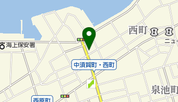 白川金物店の地図画像