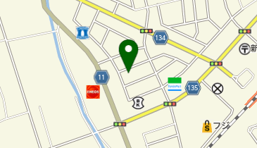 日本キリスト改革派新居浜教会の地図画像