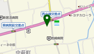 西之端薬局の地図画像