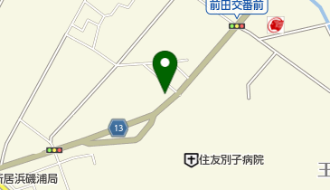 山地化粧品店の地図画像