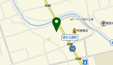 ファイテンショップ新居浜店の地図画像
