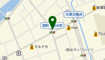 ローズふとん丸二の地図画像