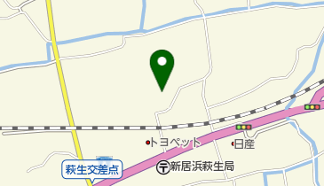 萩岡神社の地図画像