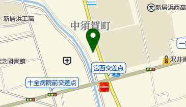 株式会社フクヤスポーツ新居浜の地図画像