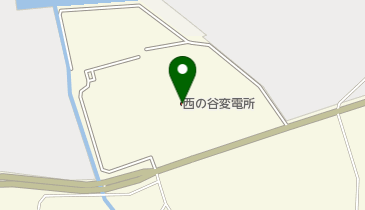 住友共同電力株式会社 西の谷変電所の地図画像