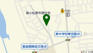 こまどり美容院の地図画像