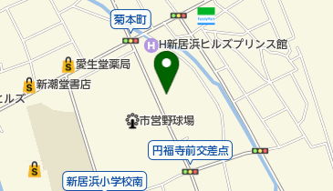 堀江神社の地図画像