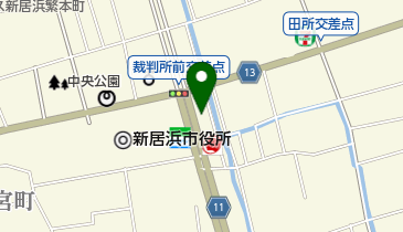 明治安田生命保険相互会社松山支社新居浜営業所の地図画像