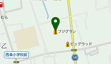 いめいじフジグラン西条店の地図画像