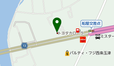 トヨタカローラ愛媛株式会社 西条店サービス・整備受付の地図画像