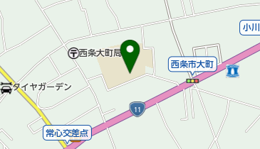 大町児童クラブの地図画像