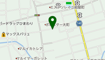 西岡時計店の地図画像