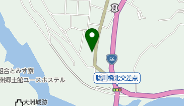 森永大洲ミルクセンターの地図画像