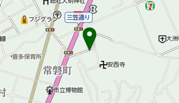 吉鹿大洲支店 配送センターの地図画像